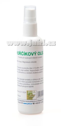 HOŘČÍKOVÝ OLEJ 100 ml